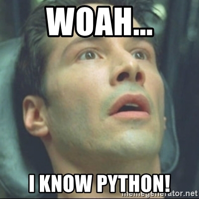 python meme